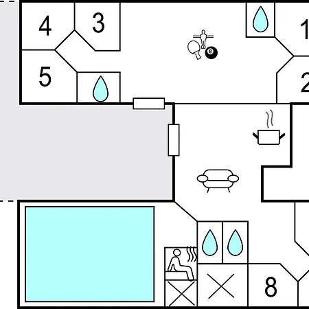 Casa vacanze Aqua 267 *